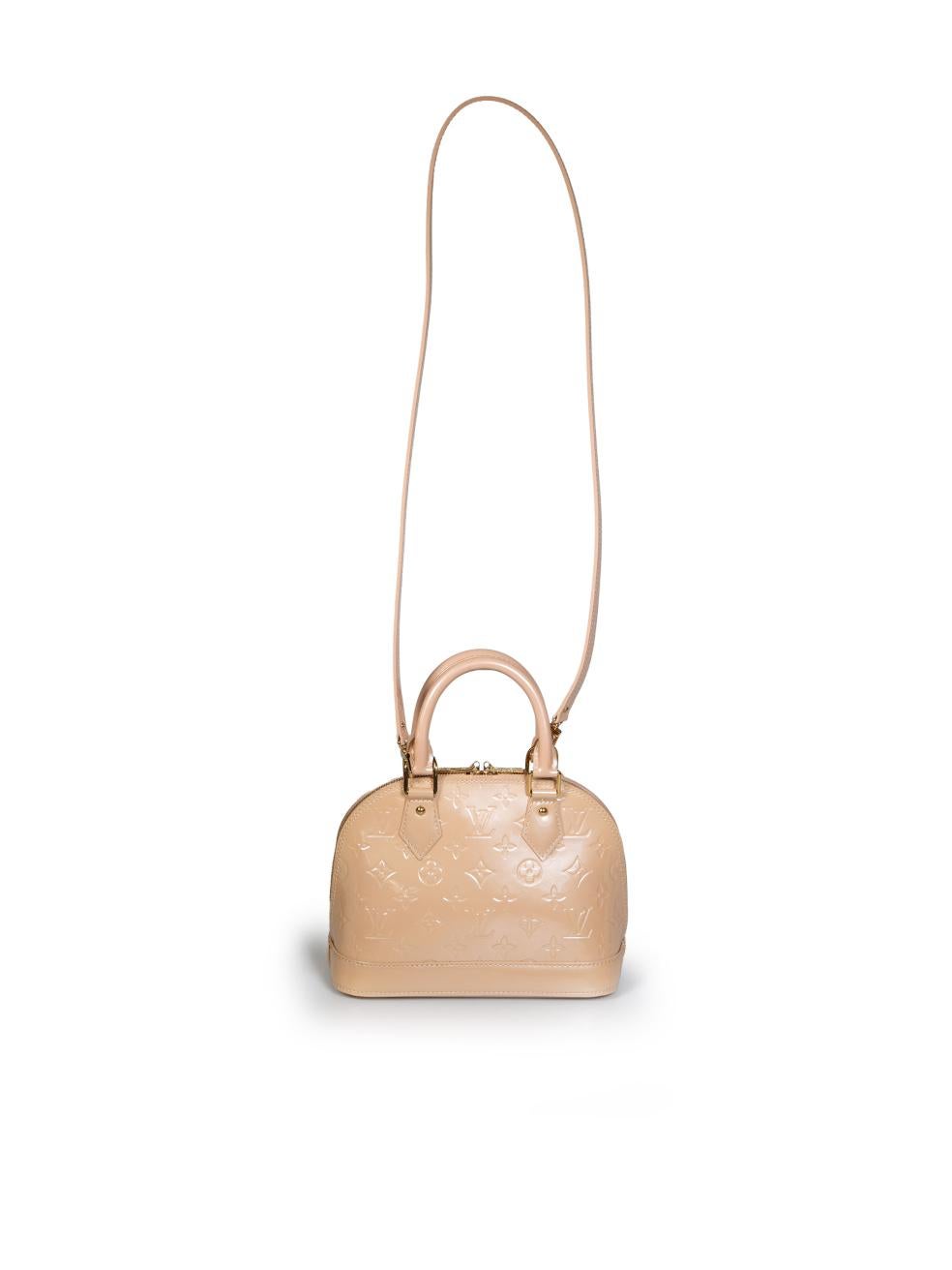 Louis Vuitton Beige Monogram Alma BB Bag In Good Condition In London, GB