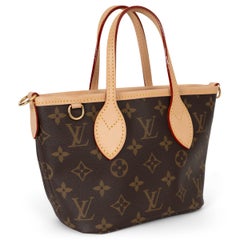LOUIS VUITTON Beige Monogram canvas NEVERFULL BB Mini Tote Bag