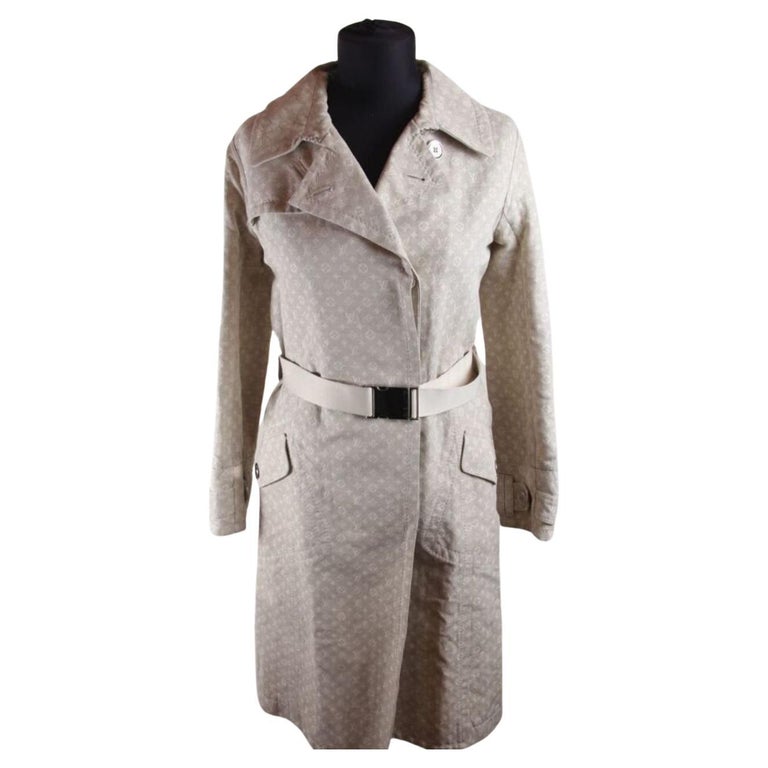 Louis Vuitton and Marc Jacobs 2007 beige monogram cotton trench