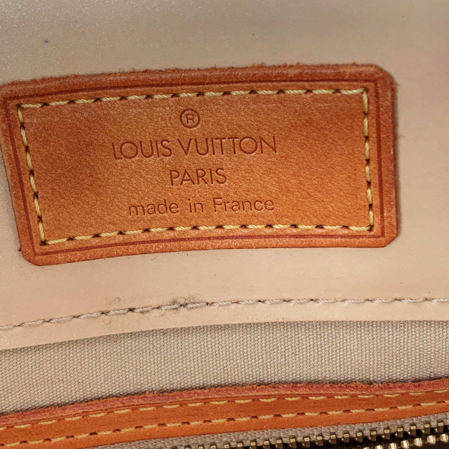 Louis Vuitton Beige Monogram Cuir Vernis Reade PM Tote Bag 7