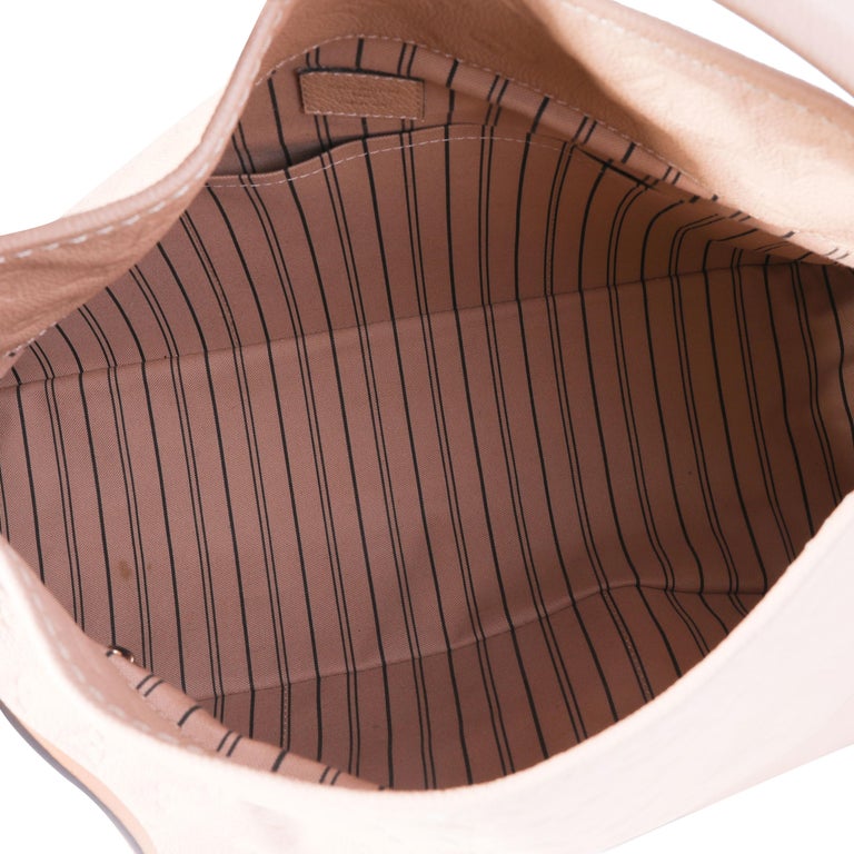 Louis Vuitton Beige Monogram Empreinte Artsy Bag For Sale 1