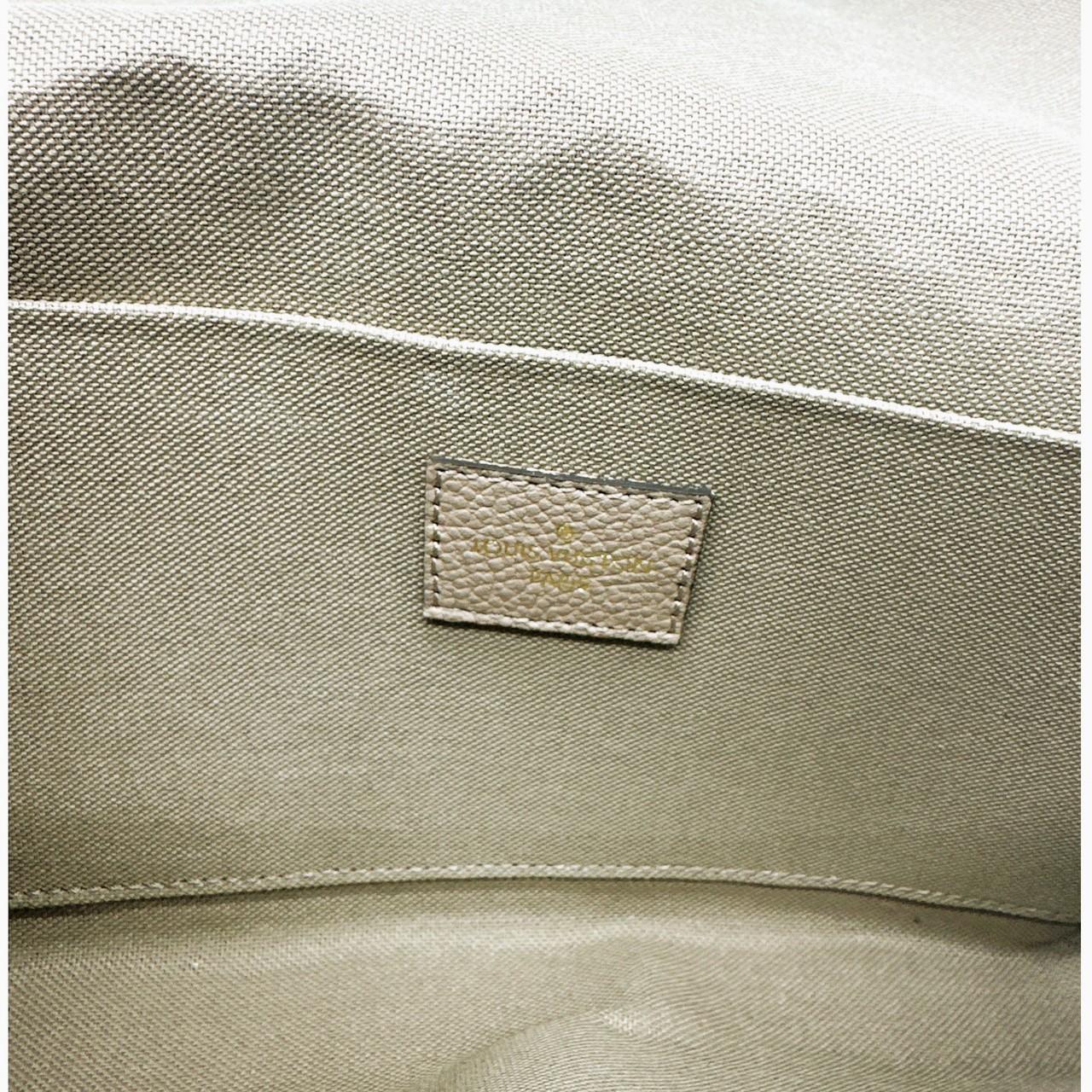 Louis Vuitton Beige Monogram Empreinte Félicie Pochette 2