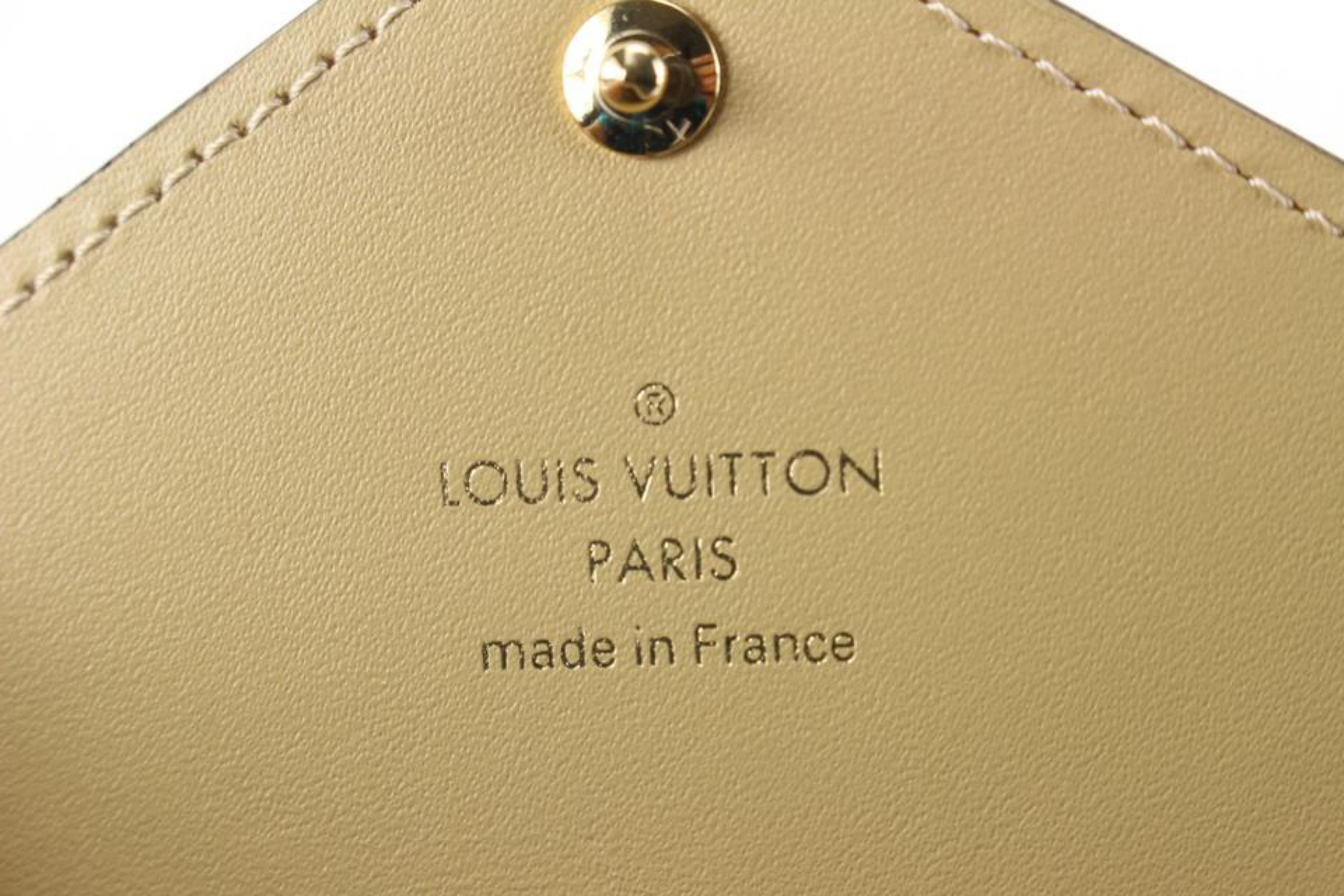 Louis Vuitton Beige Monogram Giant Pochette Kirigami MM Envelop Pouch 86lz89s 4