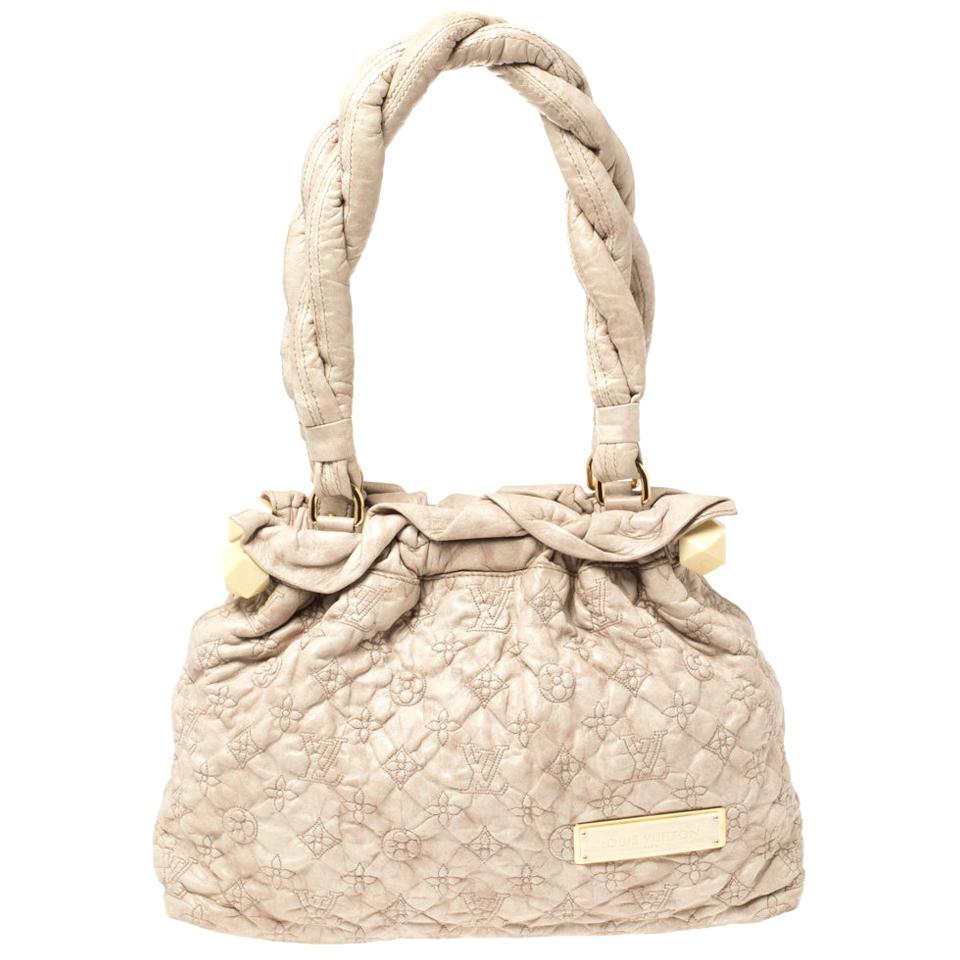louis vuitton beige bag