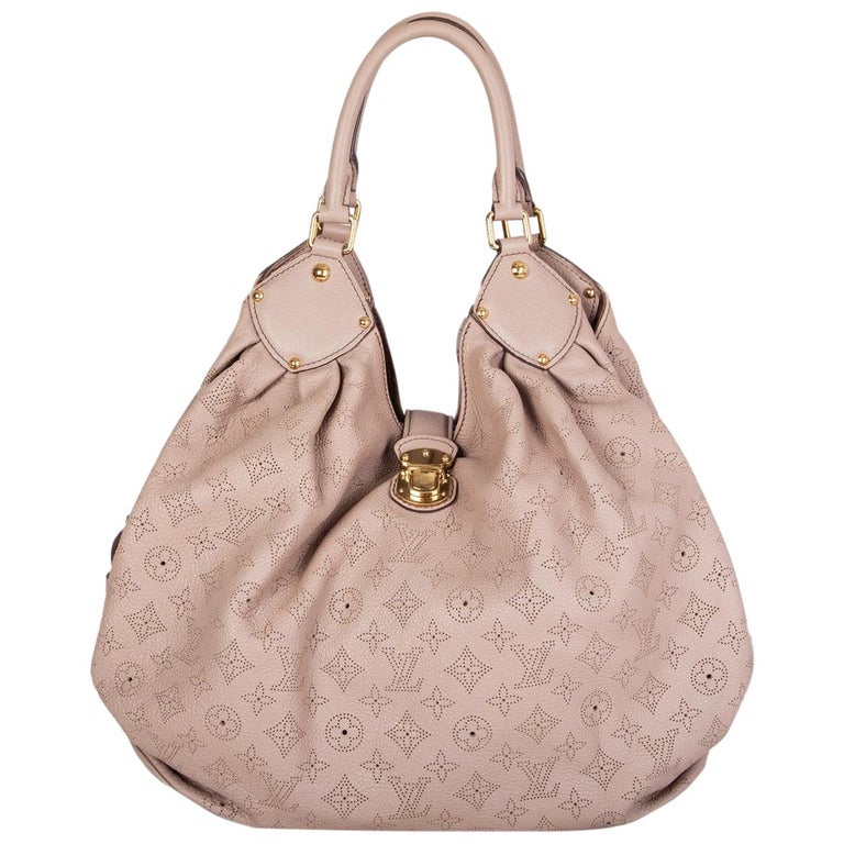 Louis Vuitton Onatha GM Hobo Bag White Monogram Mahina Leather