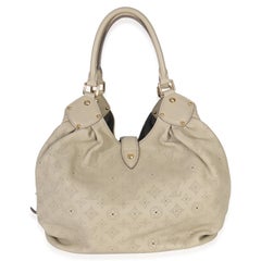 Louis Vuitton Beige Monogram Mahina XL Hobo