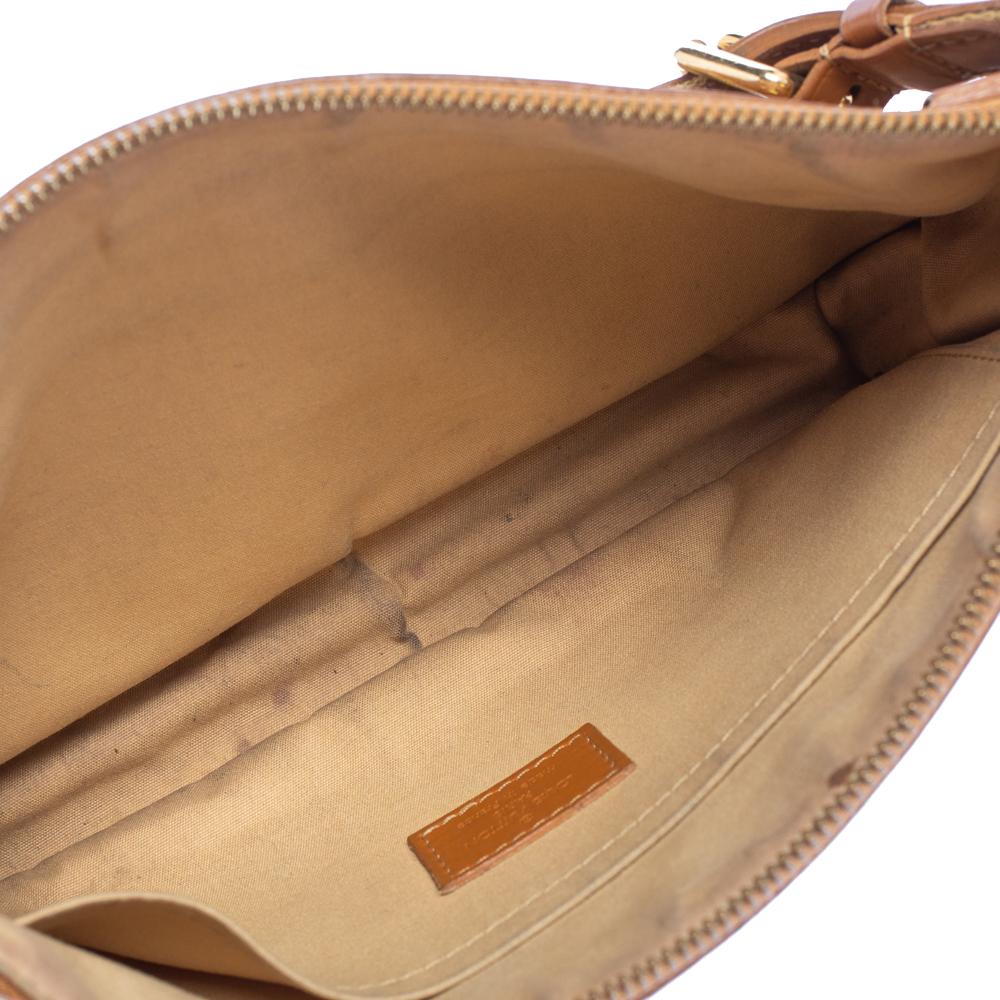 Louis Vuitton Beige Monogram Mini Lin Canvas Kathleen Pochette Tasche 1