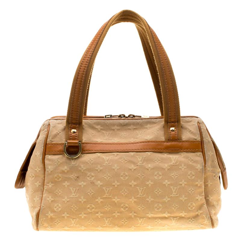 Louis Vuitton Beige Monogram Mini Lin Josephine PM Bag