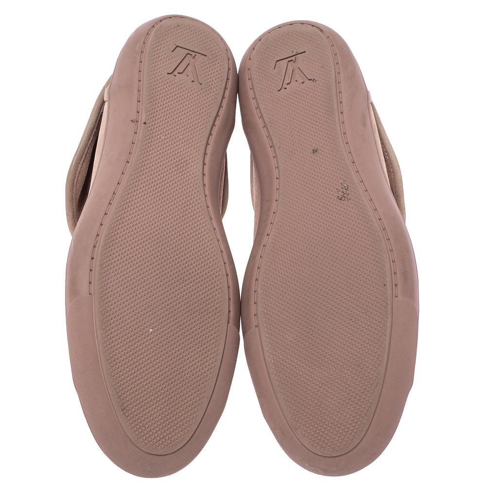 lv beige sneakers
