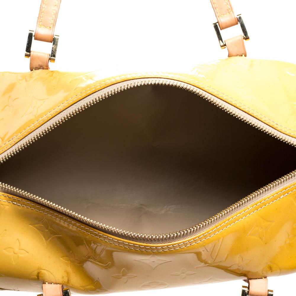 Louis Vuitton Beige Monogram Vernis Bedford Bag 2