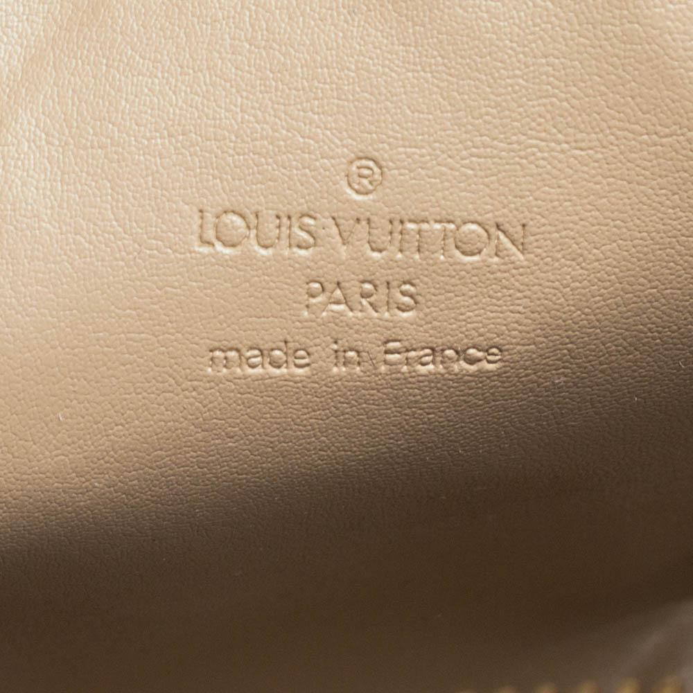 Orange Louis Vuitton Beige Monogram Vernis Bedford Bag