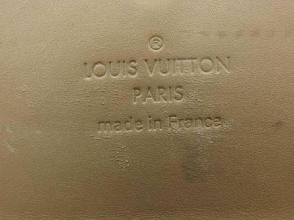 Louis Vuitton Beige Monogram Vernis Sarah Long 216516 Wallet 1