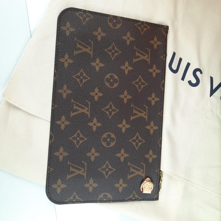 Louis Vuitton Beige Neverfull MM In New Condition In Nicosia, CY