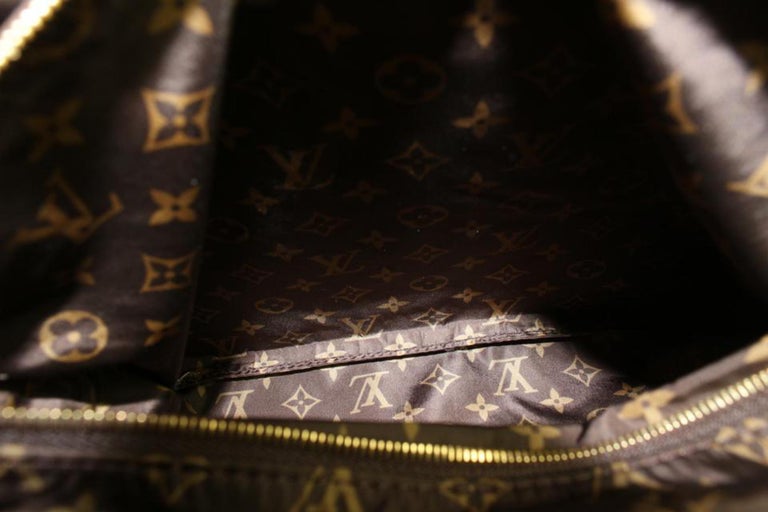 Louis Vuitton Black Quilted Puffer Monogram Pillow Onthego GM 49lz55s