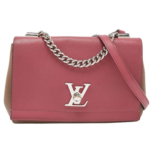 Louis Vuitton - Authenticated Lockme Handbag - Leather Pink for Women, Very Good Condition