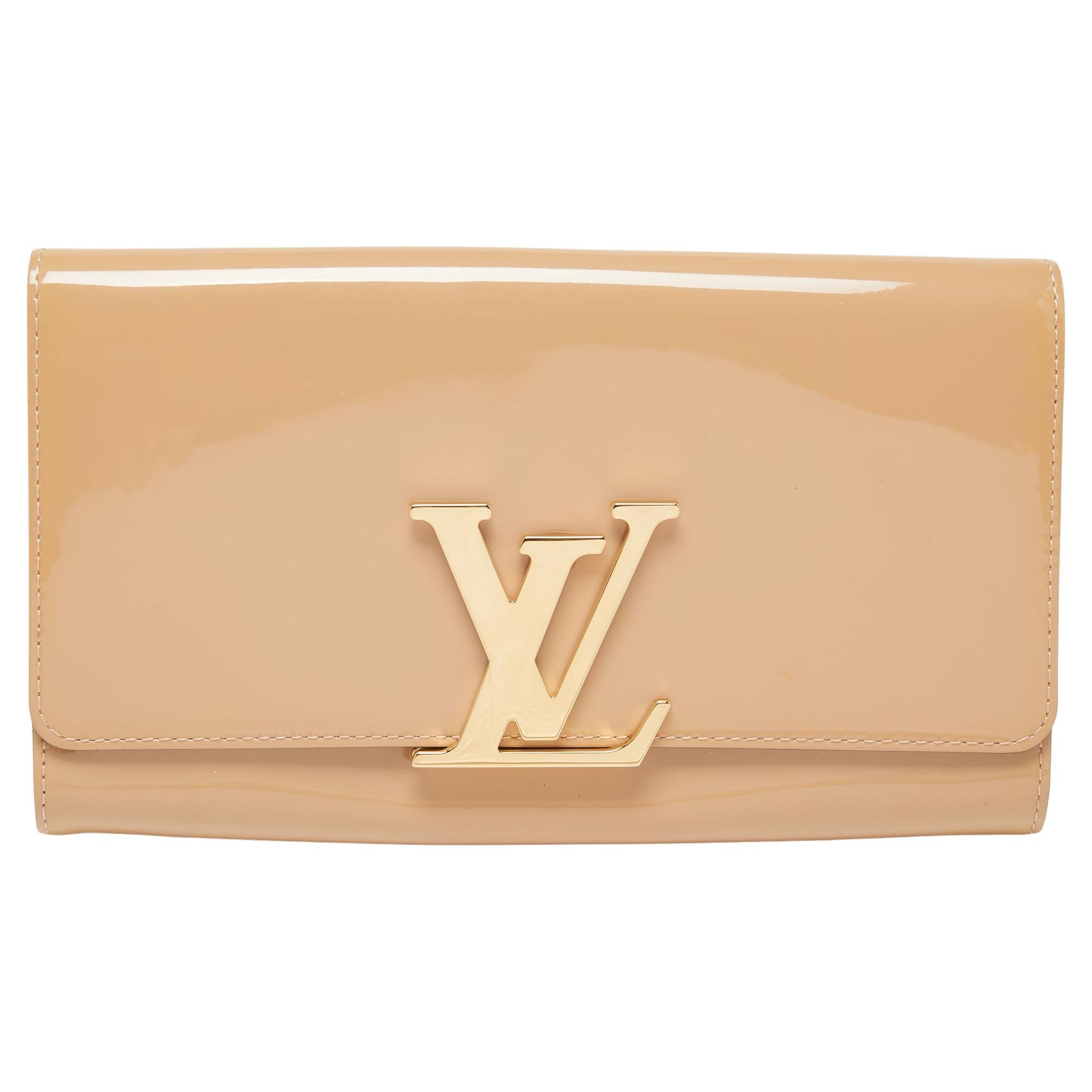 Louis Vuitton Pochette Louise Ew Vernis Clutch Bag