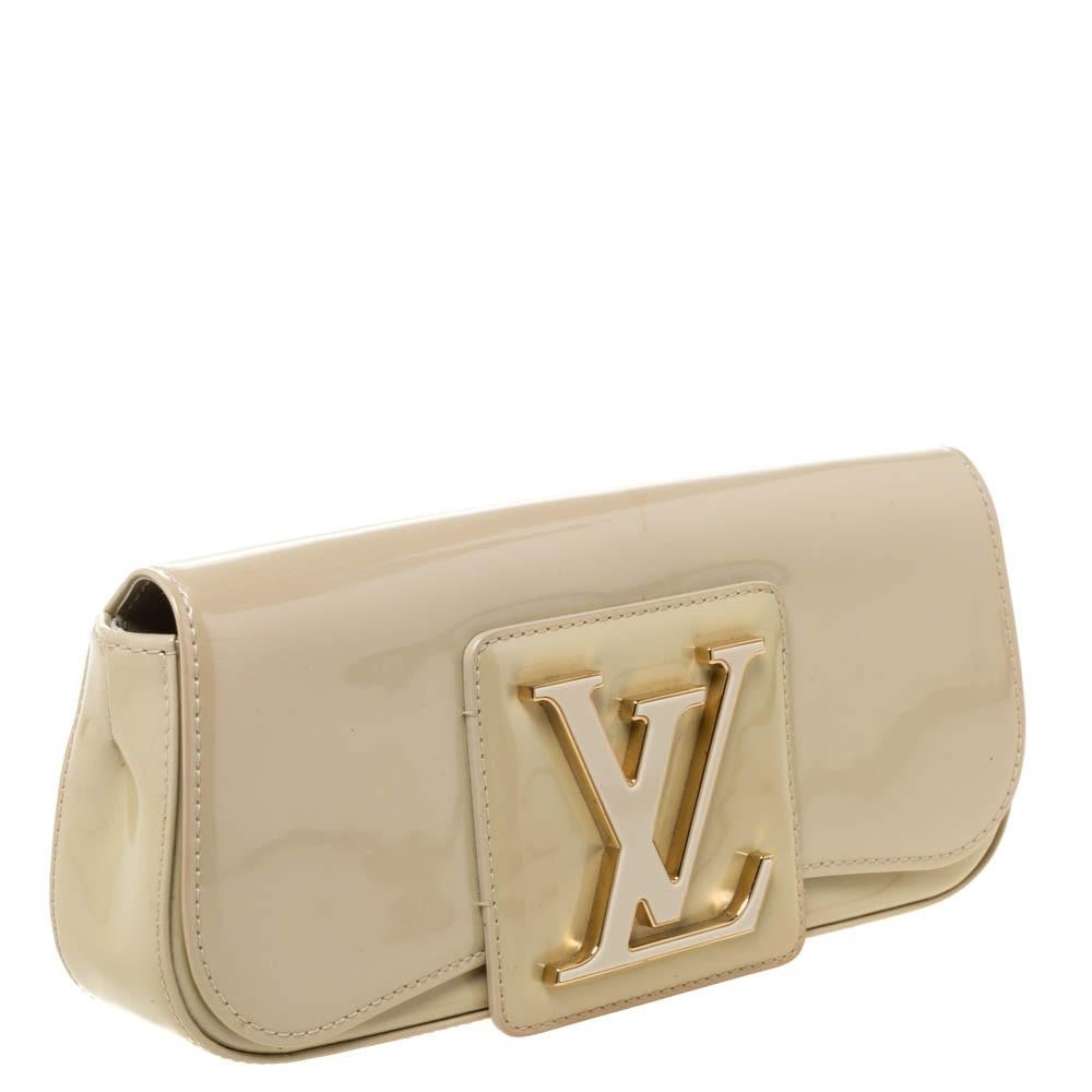 louis vuitton vernis sobe clutch