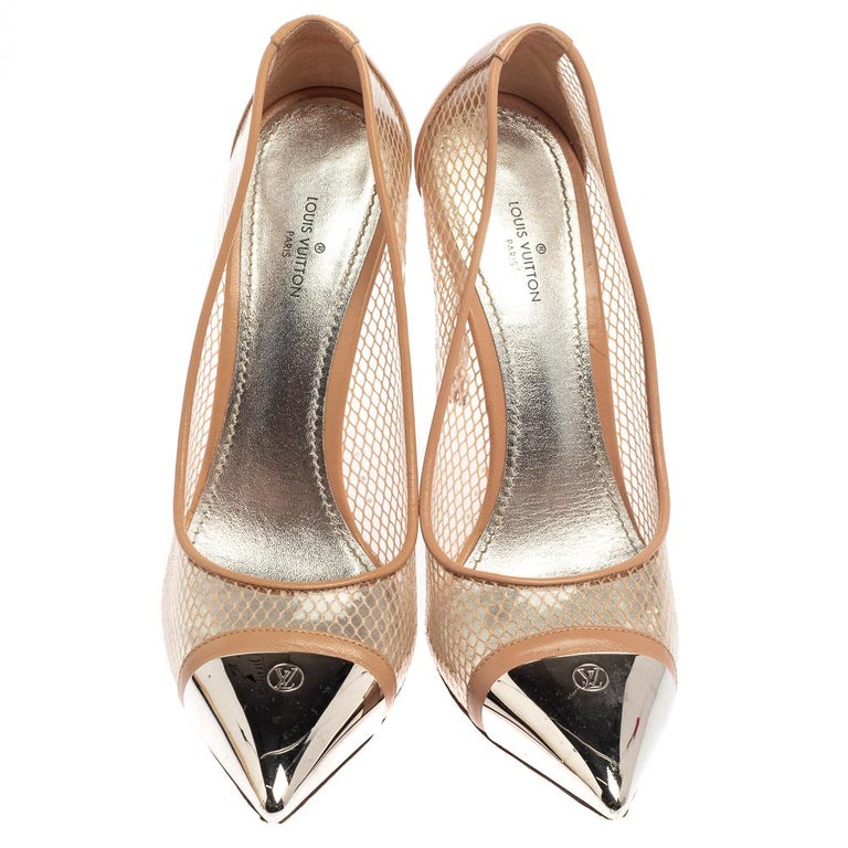 Chérie heels Louis Vuitton Brown size 37.5 EU in Plastic - 32061737