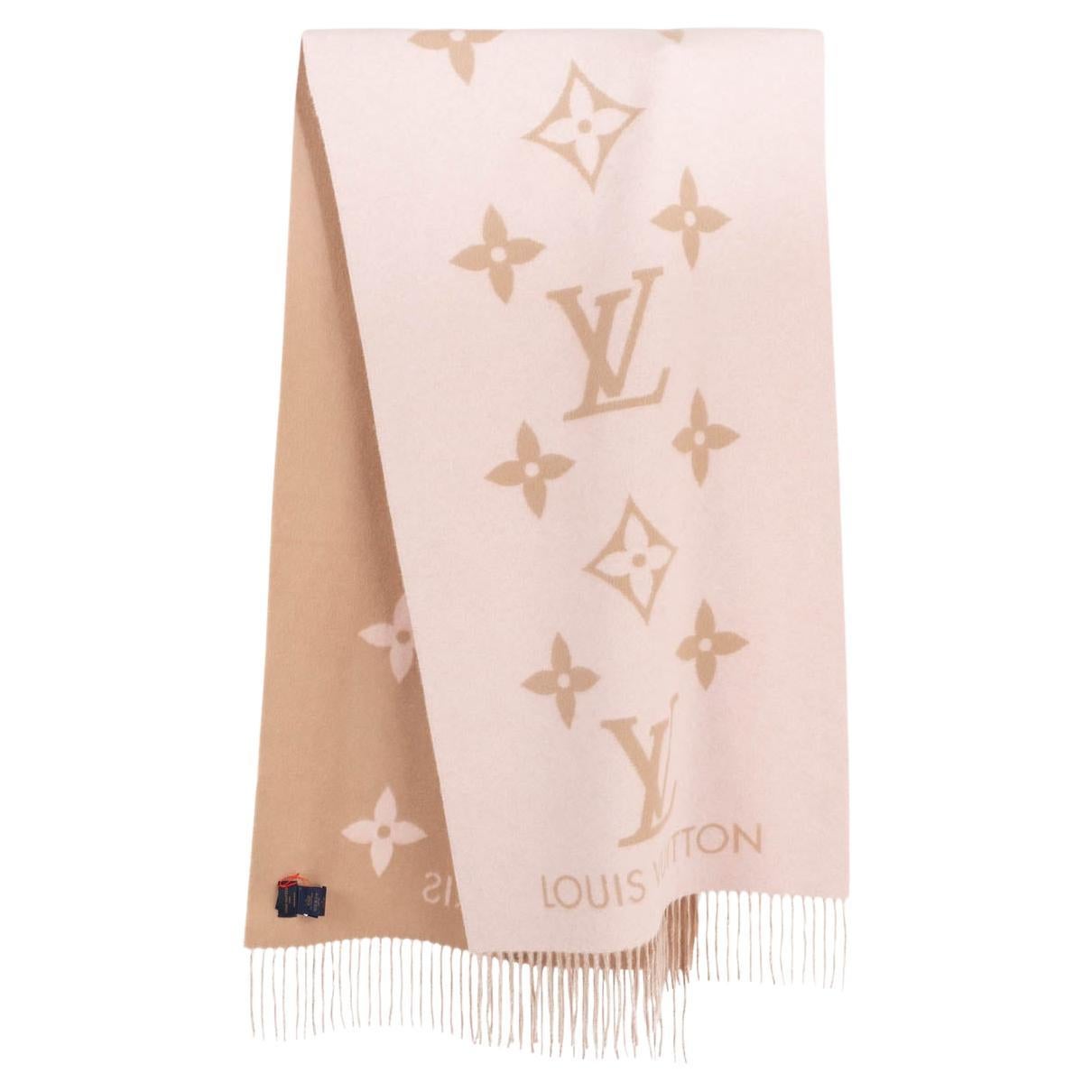 How can I tell if a Louis Vuitton scarf is authentic?