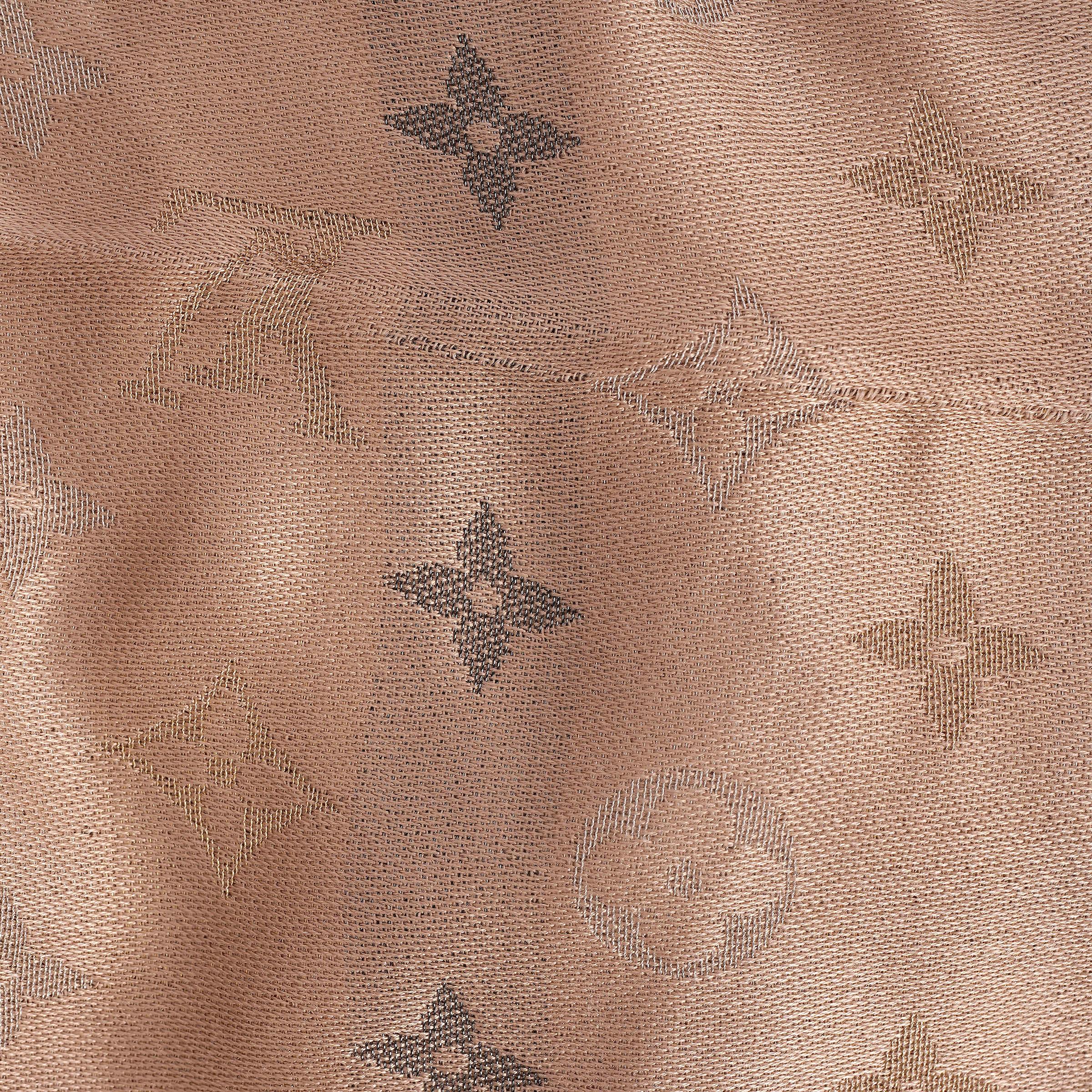 Beige LOUIS VUITTON beige silk viscose wool SO SHINE MONOGRAM Shawl Scarf M76337 For Sale