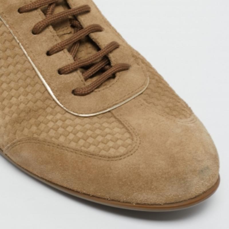 De las mujeres Louis Vuitton Zapatillas bajas de ante beige talla 36.5 en venta