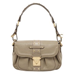 Louis Vuitton Beige Suhali Leather Le Confident Bag