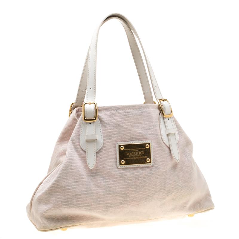 Women's Louis Vuitton Beige Tahitienne Cabas Limited Edition PM Bag