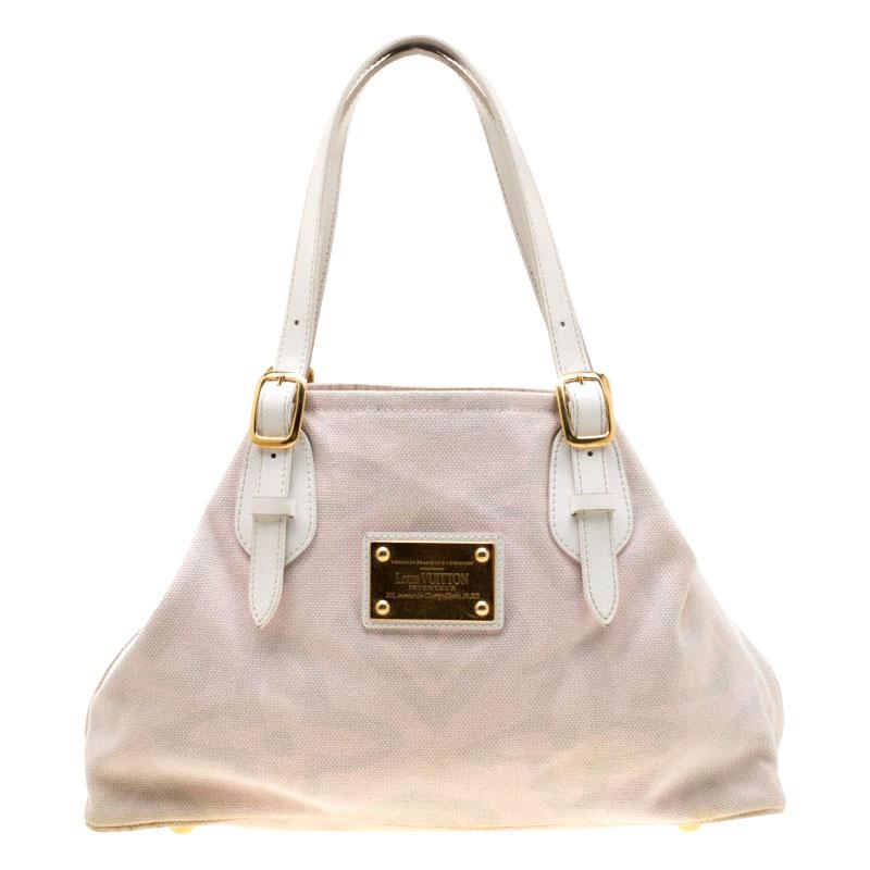 Louis Vuitton Beige Tahitienne Cabas Limited Edition PM Bag