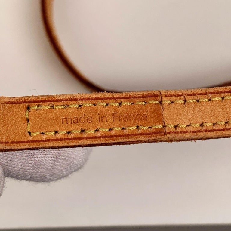 Louis Vuitton Beige Tan Leather Shoulder Strap for Small Bags For Sale at  1stDibs