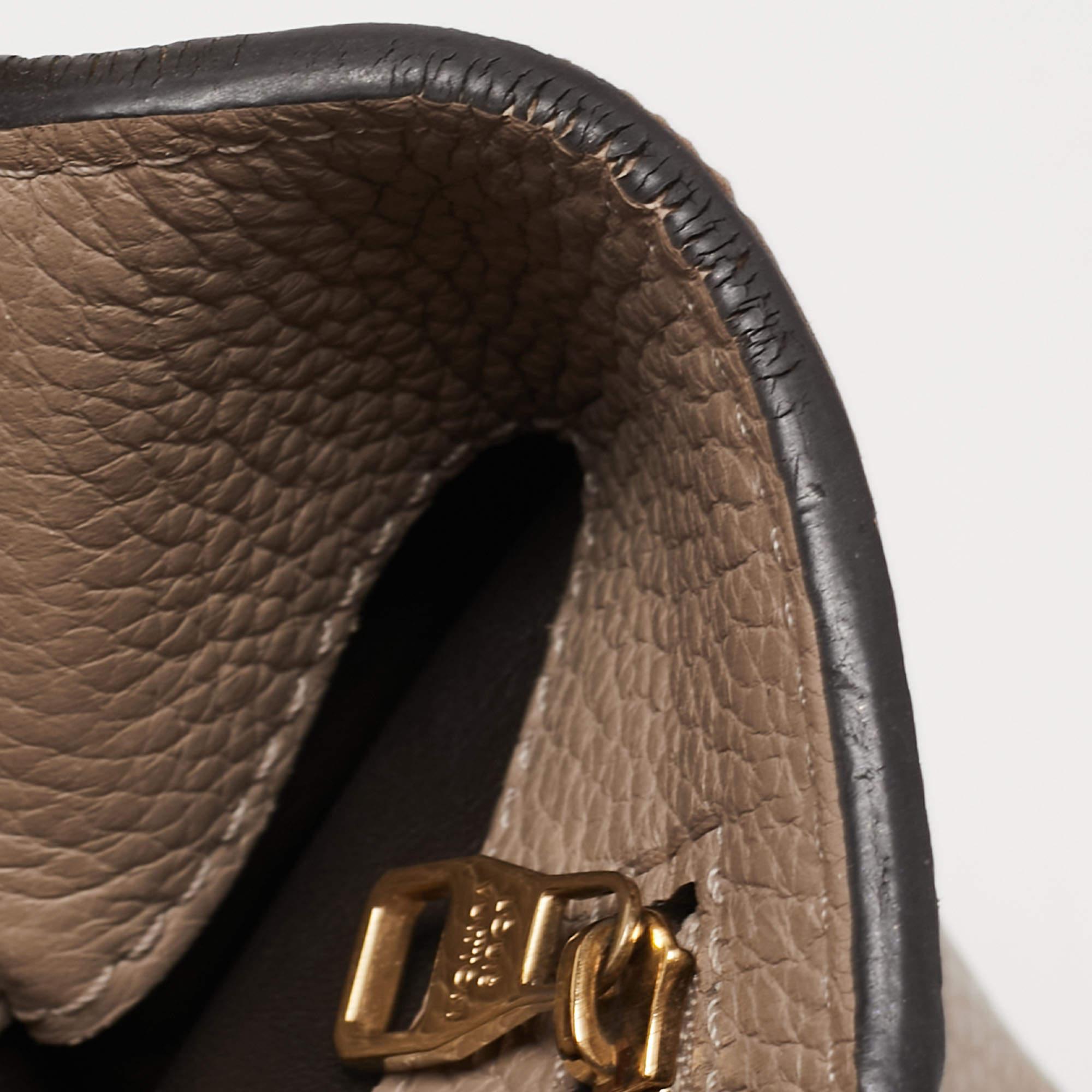 Louis Vuitton Beige Taurillon Leather Capucines BB Bag 11