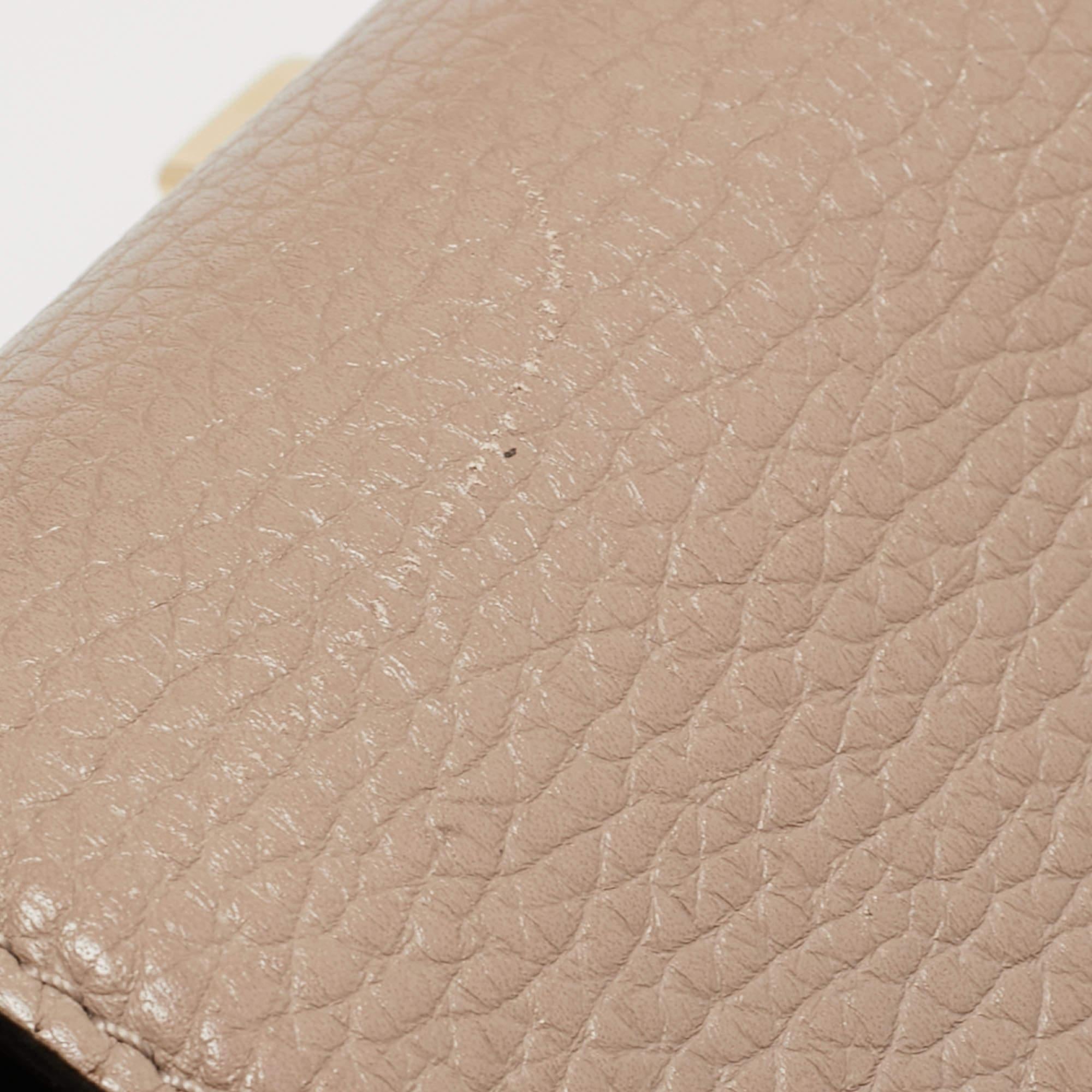 Louis Vuitton Beige Taurillon Leather Capucines BB Bag 14