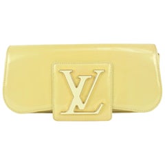 Louis Vuitton Beige Vanilla Vernis Sobe Clutch Louise 1013lv10