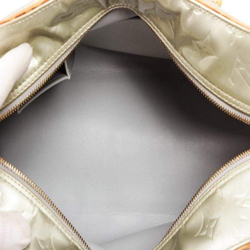 Louis Vuitton Beige Vernis Patent Leather Tompkins Satchel Bag 2