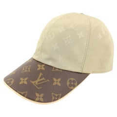 Louis Vuitton Beige x Brown Monogram Cap Ou Pas Baseball Hat 50lv217s