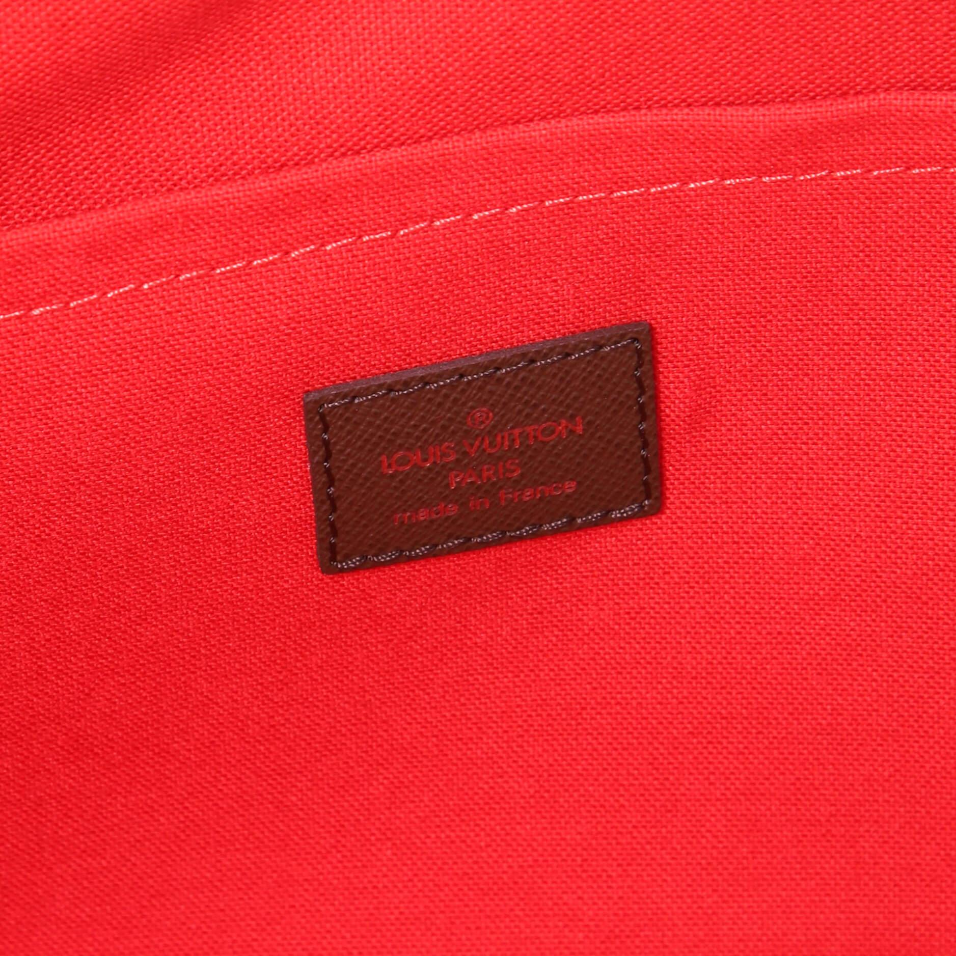 Louis Vuitton Belem Handbag Damier MM In Good Condition In NY, NY