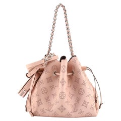 Louis Vuitton Bella Bucket Bag Magnolia in Perforated Calf Leather with  Silver-tone - US