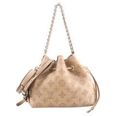Louis Vuitton Bella Bucket Bag Mahina Leather Neutral 233431277