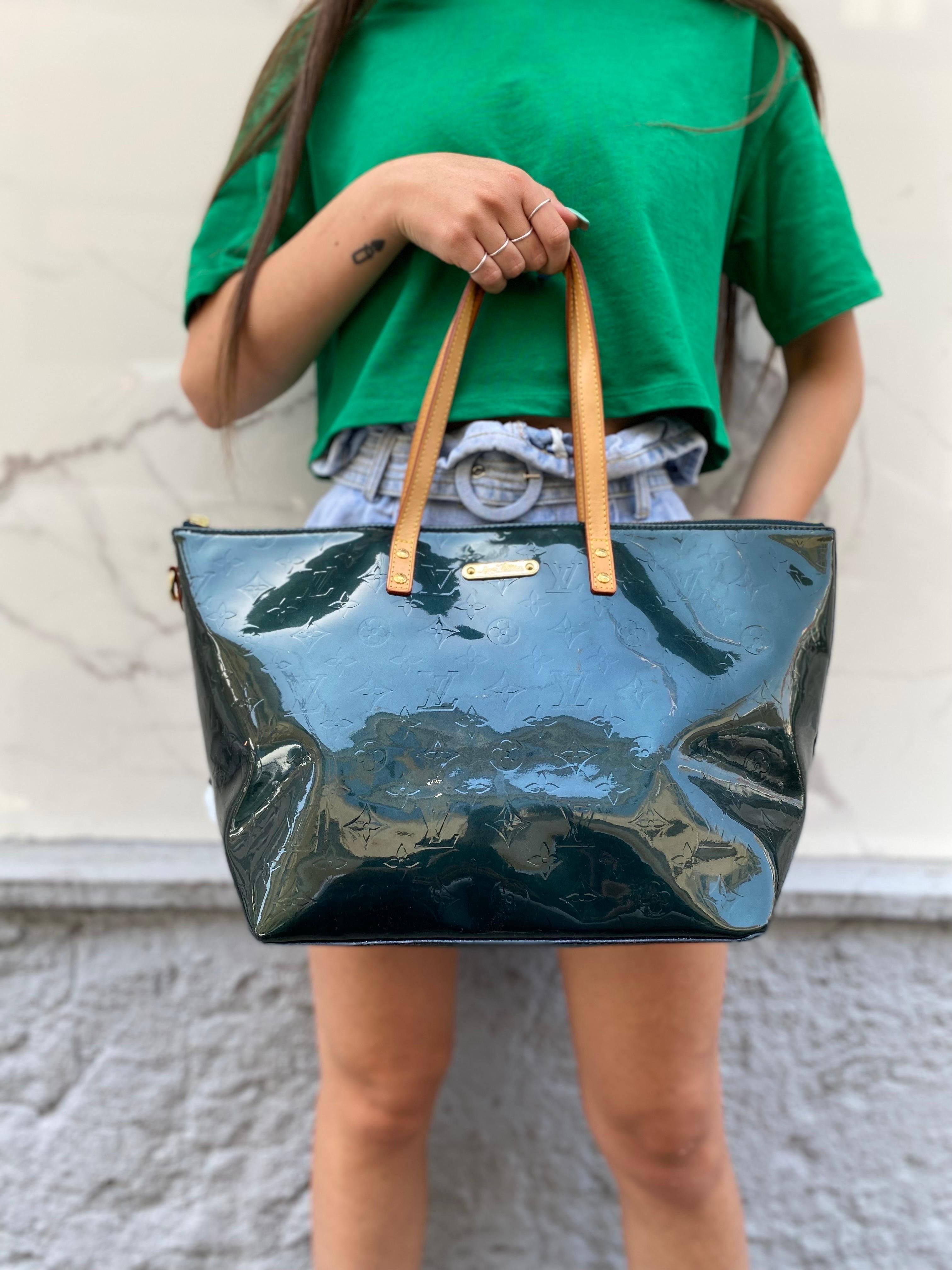 Louis Vuitton Bellevue Green Shoulder Bag  2