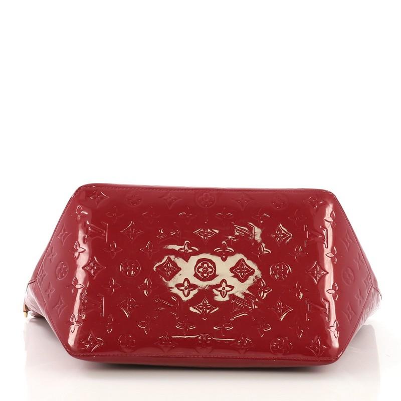 Louis Vuitton Bellevue Handbag Monogram Vernis GM In Good Condition In NY, NY