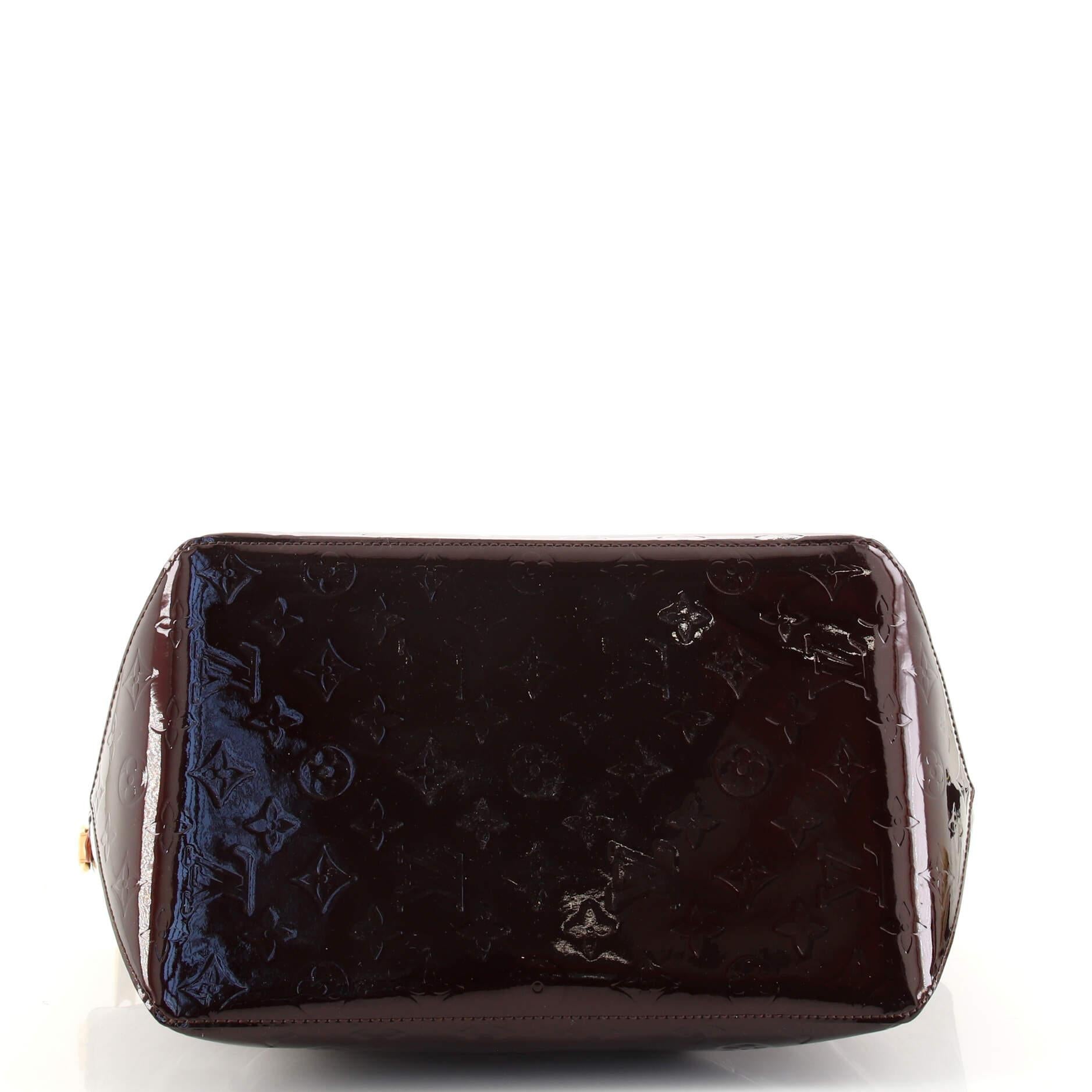 Women's or Men's Louis Vuitton Bellevue Handbag Monogram Vernis GM