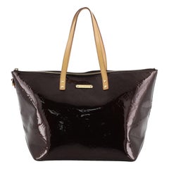 Louis Vuitton Vernis Bellevue PM Amaranto Handbag – Southern