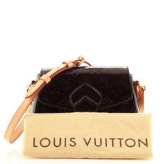 Louis Vuitton Glockenblumen-Handtasche mit Monogramm Vernis PM