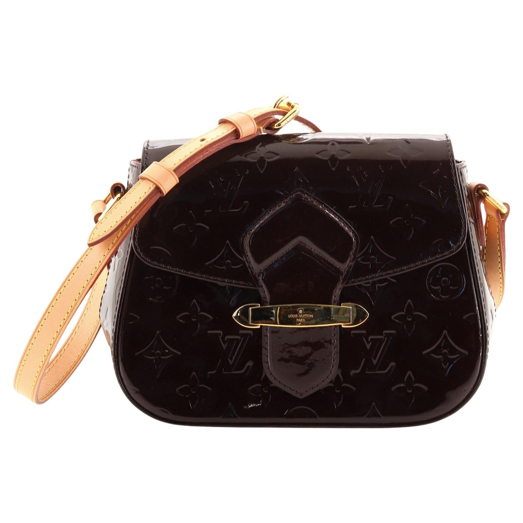 Louis Vuitton Pomme D'amour Monogram Vernis Leather Bellflower GM Bag at  1stDibs