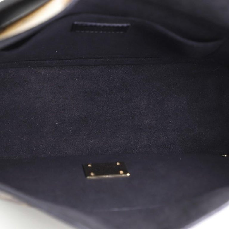 Louis Vuitton Bento Box Handbag Reverse Monogram Canvas EW at 1stDibs