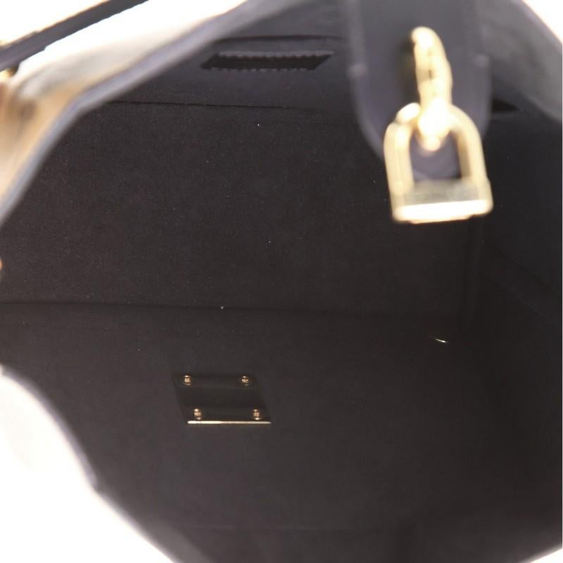 Black Louis Vuitton Bento Box Handbag Reverse Monogram Canvas EW