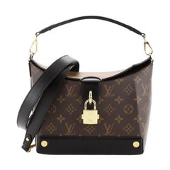 Louis Vuitton Bento Box Handbag Reverse Monogram Canvas EW