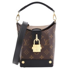 Louis Vuitton Bento Box Handbag Reverse Monogram Canvas