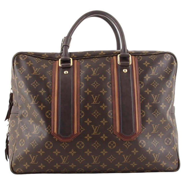 Louis Vuitton Bequia Porte-Documents Handbag Limited Edition Monogram ...