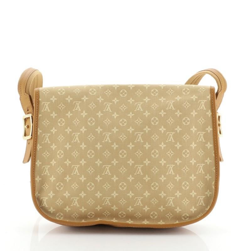 Brown Louis Vuitton Berangere Bag Mini Lin 