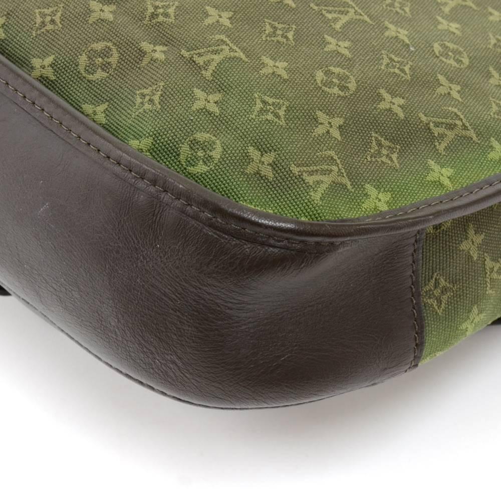 Women's Louis Vuitton Berangere Green Monogram Mini Canvas Shoulder Bag 